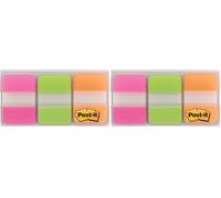 Pack de 36 Post-it Index medianos rígidos pestaña de archivador, colores surtidos (Paquete de 2)
