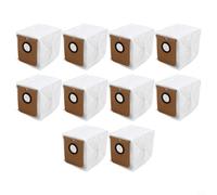 Pack de 4/10 bolsas para aspiradora Kärcher RCV 5 Plus, 3,5 l, bolsas de fieltro con 5 filtros, resistentes e higiénicas para mascotas y niños (10 unidades)