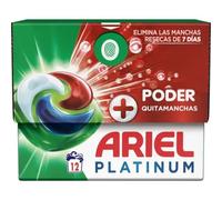 PACK de 4 - Ariel -Detergente Platinum Poder Quitamanchas 48 LAVADOS EN TOTAL