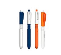 Pack de 4 bolígrafos en spray de agua, 2 en 1, retráctil, función de escritura y squirt Function, divertidos bolígrafos prácticos para niños y adultos - Regalos para oficina creativa/sala de clases