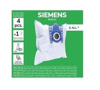 Pack De 4 Bolsas De Microfibra Compatibles Con Aspiradoras Bosch, Siemens Y Swirl S67