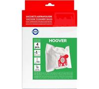 Pack De 4 Bolsas De Microfibra Compatibles Con Aspiradoras Hoover H30s, H30+, H52, H60, H61