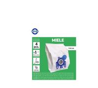 Pack De 4 Bolsas De Microfibra Compatibles Con Aspiradoras Miele S2, S4, S5, S6, S8