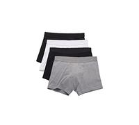 Pack de 4 bóxers algodón orgánico multicolor (L, Multicolor)