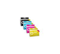 Pack de 4 cartuchos de tinta compatibles - EPSON 27XL - 1 negro + 1 cyan + 1 magenta + 1 amarillo - (C13T27154010)