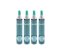 Pack de 4 cilindros de CO2 de GasUp, compatible con todas las marcas