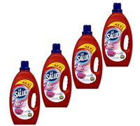 Pack de 4 Detergente Líquido Color LA SALUD 4L - 240 Lavados | Fórmula Avanzada para Colores Más Brillantes, Elimina Manchas Difíciles y Previene la Migración de Colores