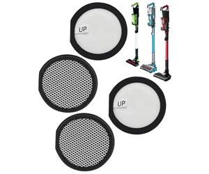 Pack de 4 filtros de aire premotor S132 compatibles con Hoover H-Free 500 HF522YSP 011, HF522STH 011, HF522NPW - Rendimiento de filtrado mejorado y eficaz prefiltrado de partículas de suciedad