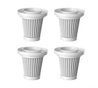 Pack de 4 filtros de repuesto lavables para aspiradora de mano, compatible con Cromoce VAC01 VAC02, para SAKER HL107 HL132 HL133, AIPROIN HL127Pro, Houscly ST6653