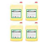 Pack de 4 garrafas detergente lavavajillas especial cristal 6 kg • Limpieza sin residuos y brillo perfecto • 24 kg total • Ideal para copas y vajilla delicada en entornos profesionales - Intercabo