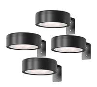 Pack de 4 luces LED ajustables para cuadros y fotografías - Ideales para obras de arte.