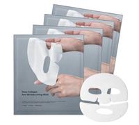 Pack de 4 mascarillas faciales, mascarilla hidratante y humectante, unisex HAMKU