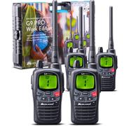 Pack de 4 Midland G9 Pro + Maletín