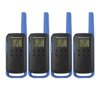 Motorola TALKABOUT T62 two-way radios 16 canales 12500 MHz Negro, Azul