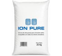 Pack de 4 Sacos de Sal para Piscinas Ion Pure 25 kg - Sal Piscina Cloracion Salina - Agua Clara en Piscinas, SPA y Jacuzzis (4)