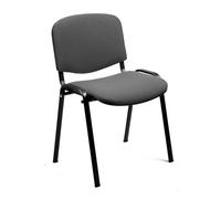 Pack de 4 sillas unisit confidente dado tapizada gris