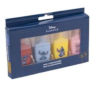Pack de 4 Subrayadores de Stitch - Tamaño Mini - En Color Rojo, Azul, Amarillo y Verde - Con Dibujos de la Peli de Disney - Elaborados con Plástico ABS - Producto Original Diseñado en España