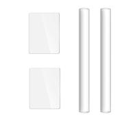 Pack de 4 Utensilios para cerámica y Modelado con Arcilla polimérica - | Rodillo de acrílico, placa base y herramientas de talla para FIMO,escultura y proyectos DIY, regalo creativo para amantes del