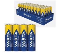 Pack de 40 unidades varta industrial pro alcalina lr6 aa 1,5v caja*40 40 pilas