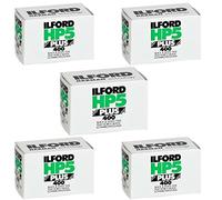 Pack de 5 1574577 de Ilford HP5 Plus - Película fotográfica en blanco, negro y, 35 mm), ISO 400, 36 exposiciones
