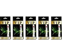 Pack de 5 ambientadores para coche VIP 404 - Perfume colgante de larga duración para coche, hogar y oficina