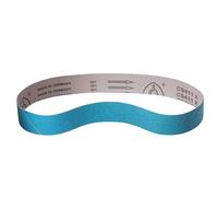 Pack de 5 bandas Klingspor 40 x 760 mm, para lijadora de banda de tubo, para acero inoxidable, calidad industrial, grano a elegir