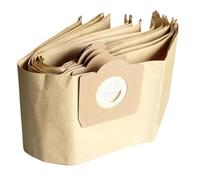 Pack de 5 Bolsas de Aspiradora para Kärcher WD3 WD2 Plus, Compatible con WD4 WD5 WD6, SE4001, Papel Kraft 100% Reciclado y Compostable, Recambio para 6.959-130.0 KFI357