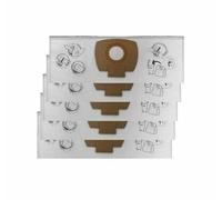 Pack de 5 bolsas de filtro Makita P-72899 para VC2010L VC2015L 2512L 2511L...