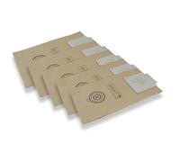 Pack de 5 bolsas de papel compatibles con Kärcher BV5/1 T5/1 T7/1 T9/1 T10/1 - Ref. 69043330 69043160