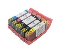 Pack de 5 Cartuchos comestibles compatibles con Canon PGI-580 Y CLi-581. La Tinta Comestible no Contiene Gluten. Compruebe la compatibilidad Antes de Comprar