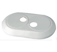 Pack de 5 embellecedores dobles para radiador - Blanco - 12 - 28 mm