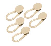 Pack de 5 extensores de pantalones con botón en beige de More of Me to Love