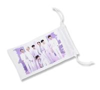 Pack DE 5 Fundas Bolsa Multiusos Run BTS Born Singer no More Dream N.O Gafas Dados rol Personalizada Color