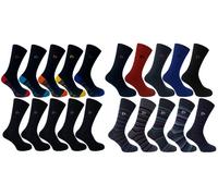 Pack de 5 o 10 calcetines de Pierre Cardin: 10 / Negro