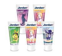 Pack de 5 Pastas de Dientes JORDAN Junior 612 (50 ml)