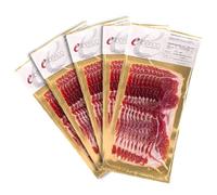 Pack de 5 sobres de Paleta de Cebo Ibérica 50% Raza Ibérica - Sabor Auténtico y Curación Tradicional - Perfecto para Disfrutar en Casa o Regalar - EIbérico