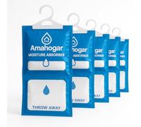 Pack de 5 unidades deshumificador de armarios 250gr - Control de Humedad con bolitas Absorbentes
