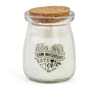 Pack de 6 a 30 uds, Velas aromáticas, Velas de cera de soja, tapa de corcho, mensajes de agradecimiento, 7,5 x 5,5 cm, detalles para boda, Regalantes (6, Compartir)