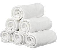 Pack de 6 almohadillas de microfibra de rayón para adultos pañales grandes