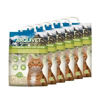 (Pack de 6) Arquivet Arena de Tofu aglomerante de 6 litros