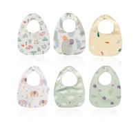 Pack De 6 Baberos Para Bebé, Baberos Impermeables Para Bebé, Toallitas Para Saliva Para Bebé, Baberos Suaves Para Bebé, Productos Para Bebé