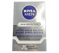 Pack de 6 bálsamos para después del afeitado Nivea Men Silver Protect, 100 ml