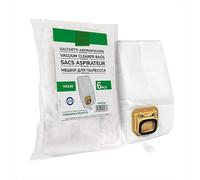 Pack De 6 Bolsas De Microfibra Compatibles Con Aspiradoras Folletto Vk140