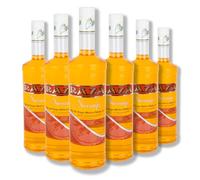 Pack de 6 Botellas de 1L de Licor de Crema de Anís con Naranja 25º