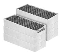 Pack de 6 filtros de carbón activado para campana extractora Siemens HZ9VRCR0 17004796 / Bosch HEZ9VRCR0 17004805 / Neff Z821VR0 17004806 / Gaggenau CA282111 / Constructa CZ9VRCR0