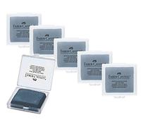 Pack de 6 gomas de borrar para artistas, Art Eraser Faber Castell, gris (6)