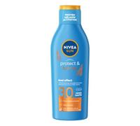 Pack de 6 leches de protección solar NIVEA Sun SPF 30 con extracto de pro-melanina - Protect & Bronze - 200 ml