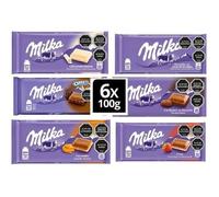 Pack de 6 Tabletas Milka de 100 Gr Surtido Sorpresa