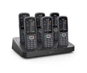 Pack de 6 teléfonos Gigaset R700H Pro con Multicharger PRO
