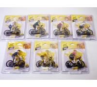 Pack de 7 cyclistes du TOUR DE FRANCE 1/18